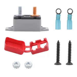 1 Set Reset Circuit Breaker Controls Car Switch USB Solar Panel Repair Drivers Plugs Marine Battery Disconnect Switch Manual Vacuum Auto Reset Torque Inverter Boot Part Copper