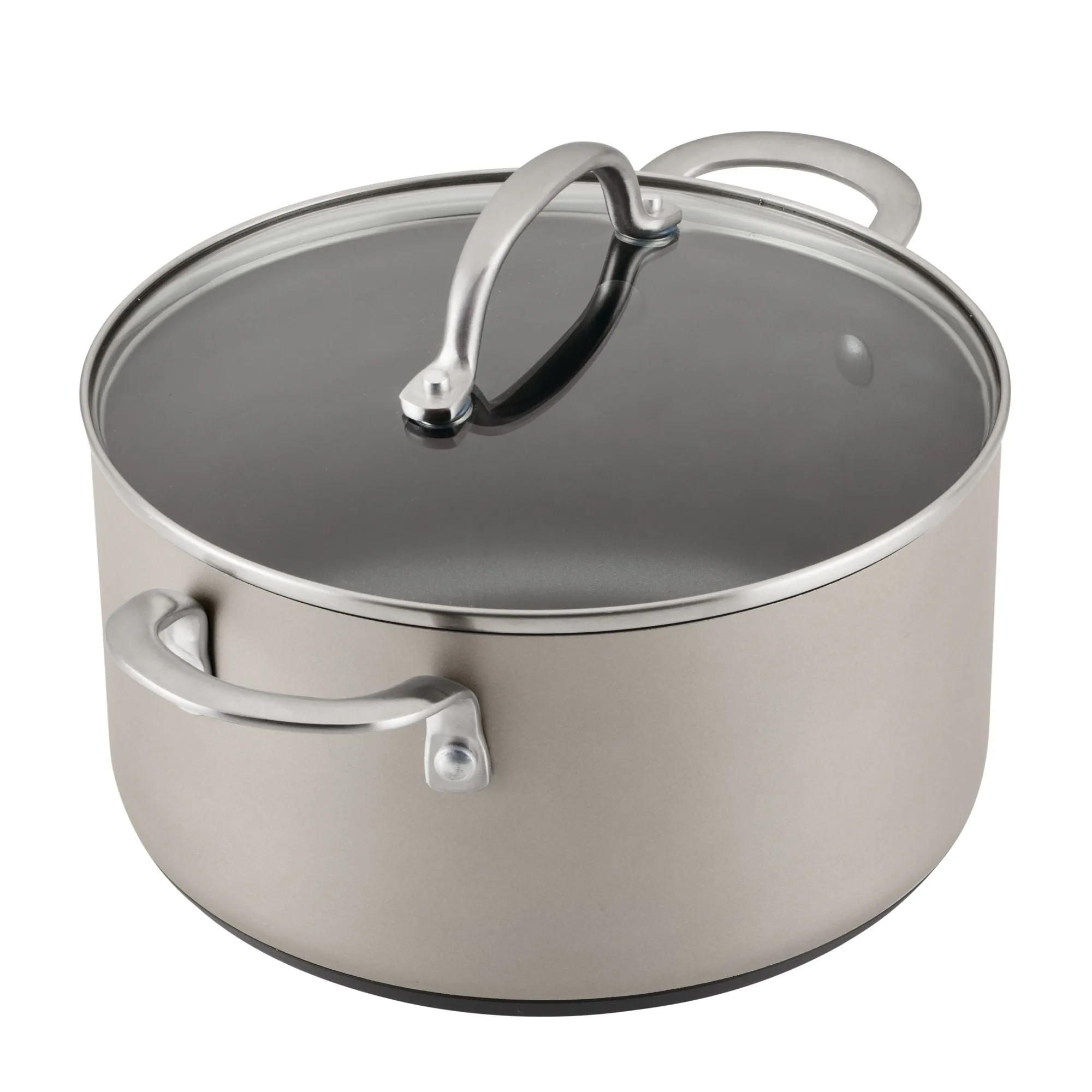 10-Piece Hard Anodized Nonstick Cookware Set