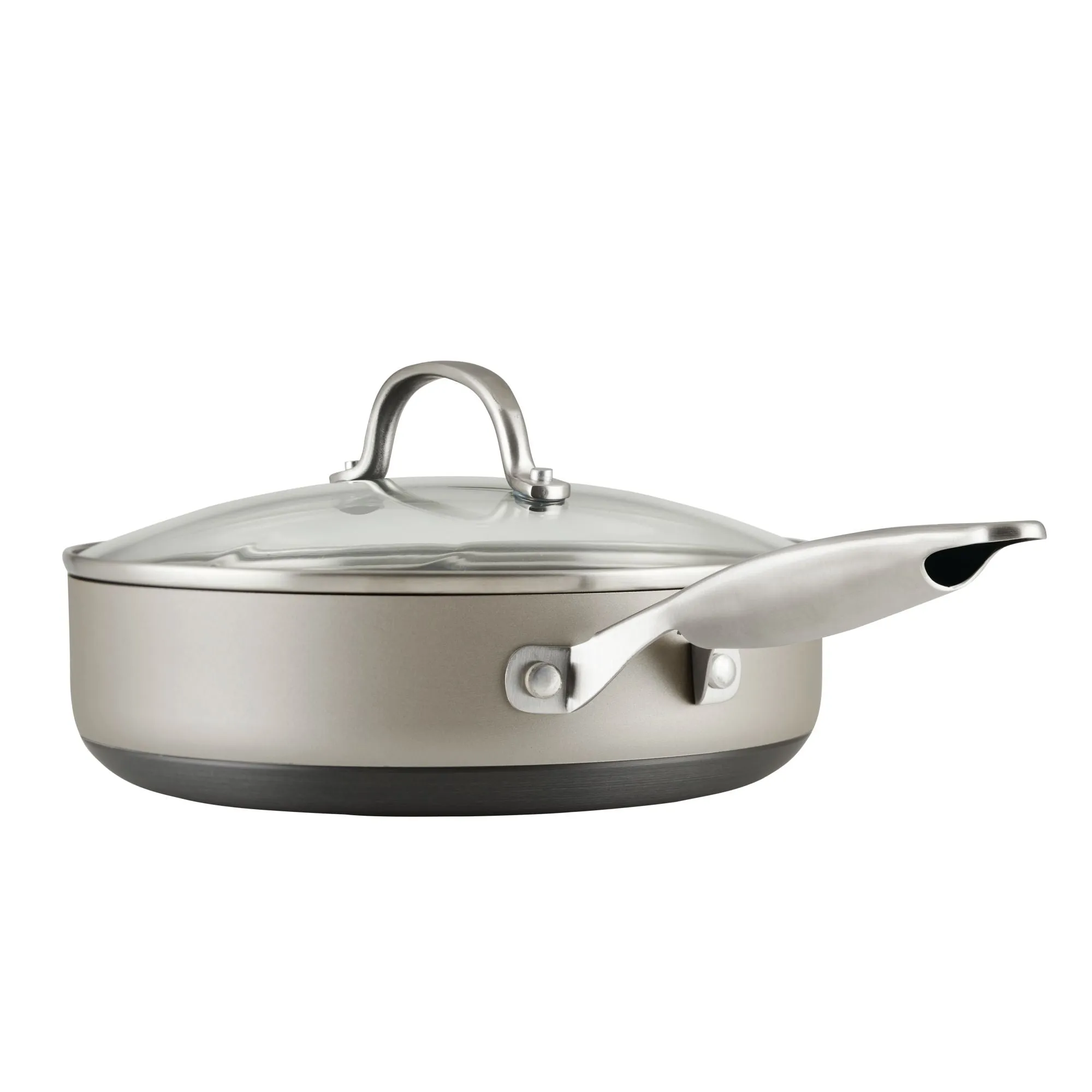 10-Piece Hard Anodized Nonstick Cookware Set