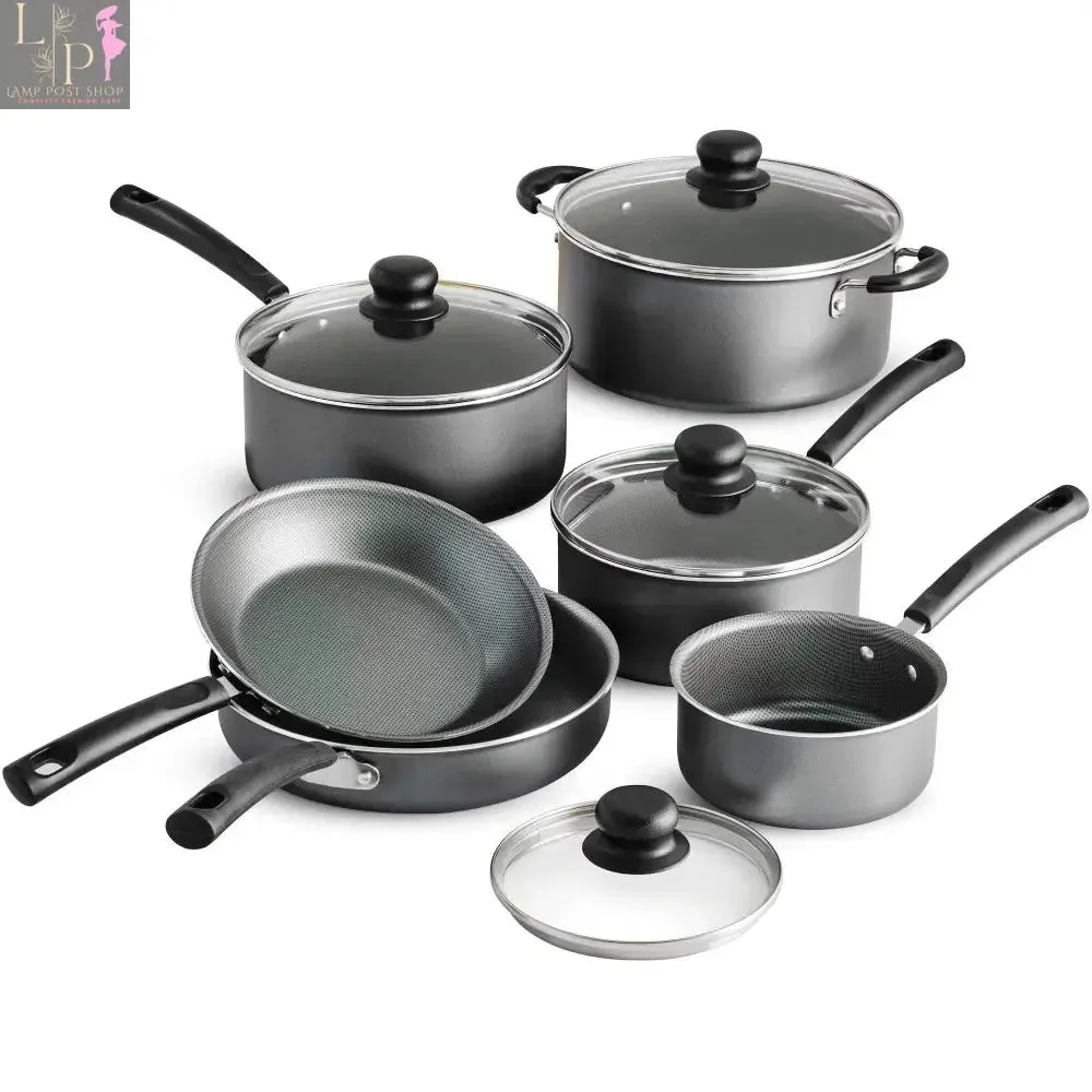 10 Piece Pots and Pans Set for Kitchen Accessories