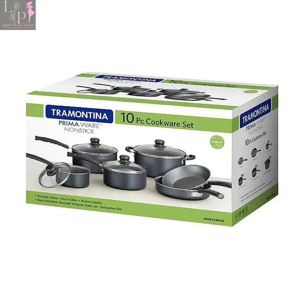 10 Piece Pots and Pans Set for Kitchen Accessories