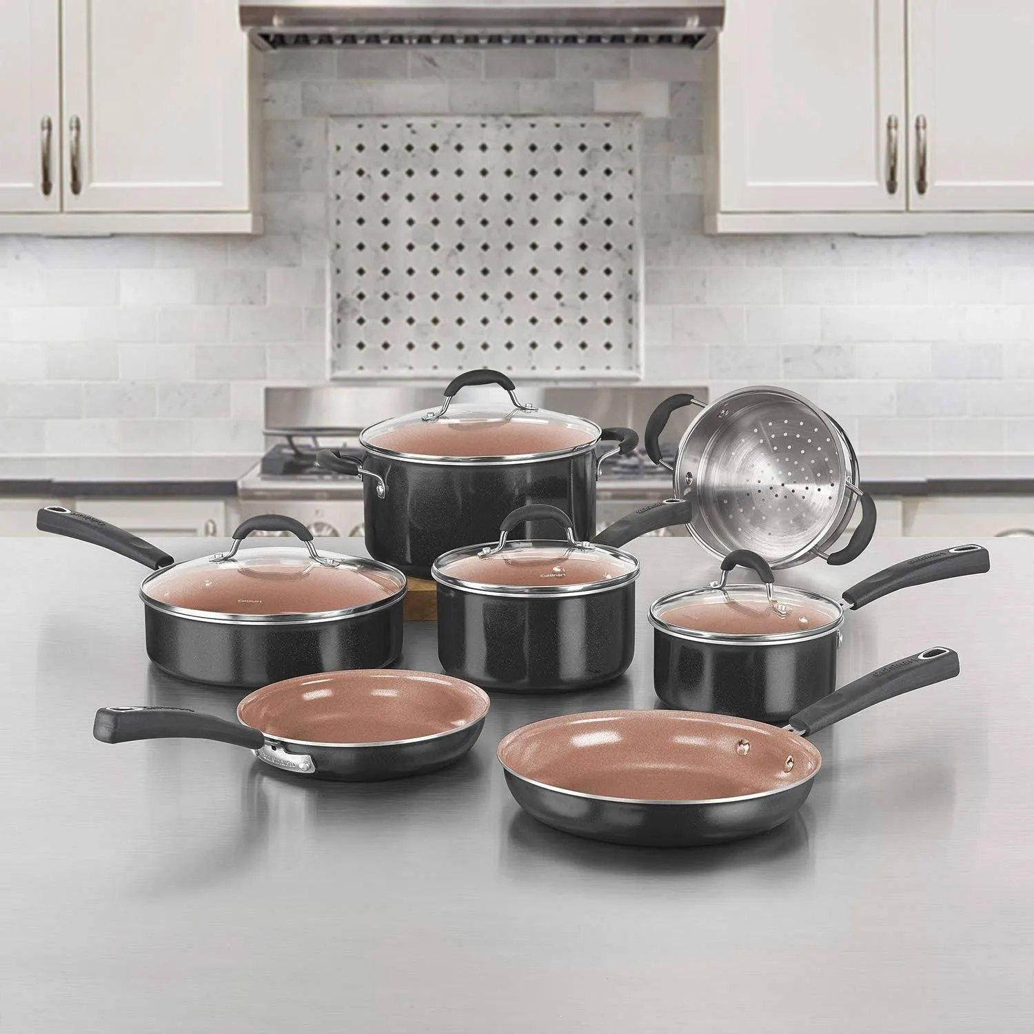11-Piece Set: Cuisinart Advantage Ceramica XT Cookware Set