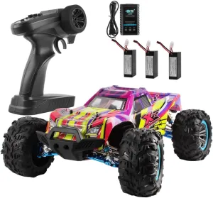 1/10 Scale Large Remote Control Car,2.4G High-Speed Drift Racing Car,4WD Electric Cross-Country Climbing RC Vehicle, Model Toy Truck, Birthday Gift for Teenagers and Adults