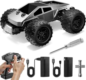 1:16 Brushless RC Cars for Adults - Max 60KPH Fast Remote Control Truck 4WD High Speed Remote Control Cars for Gifts RC Trucks, 2.4GHz Off-Road Pick-up Electric Vehicle Toys Ages 8 