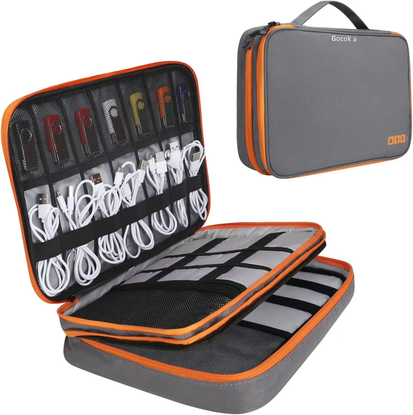 11.6'' Travel Electronic Accessories Organizer