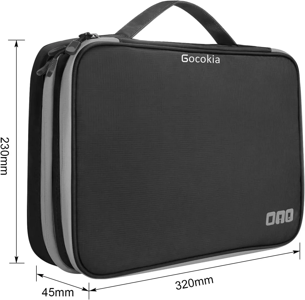 11.6'' Travel Electronic Accessories Organizer