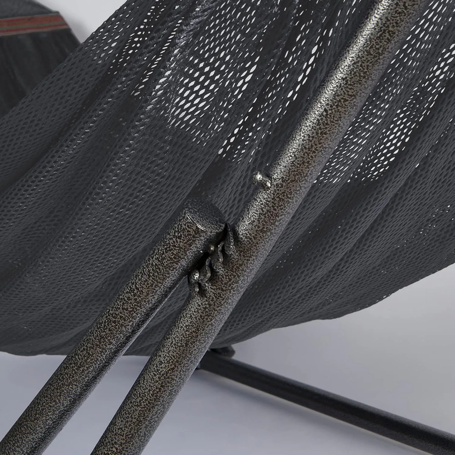 2 in 1 Hammock and Swinging Chair with Collapsible Steel Stand 450 lbs Capacity- Carrying Case, Portable & Adjustable, Perfect for Camping Beach Summer Patio, EZ Daze Foldable Hammock with Stand-Grey