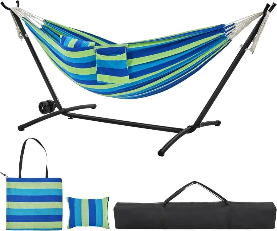2-Person Hammock & Wheeled Stand Set