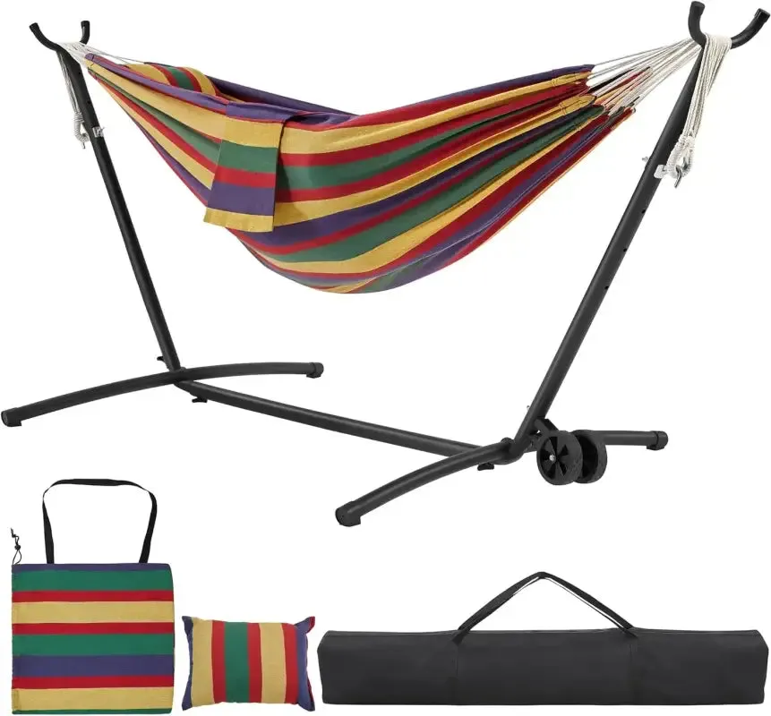2-Person Hammock & Wheeled Stand Set