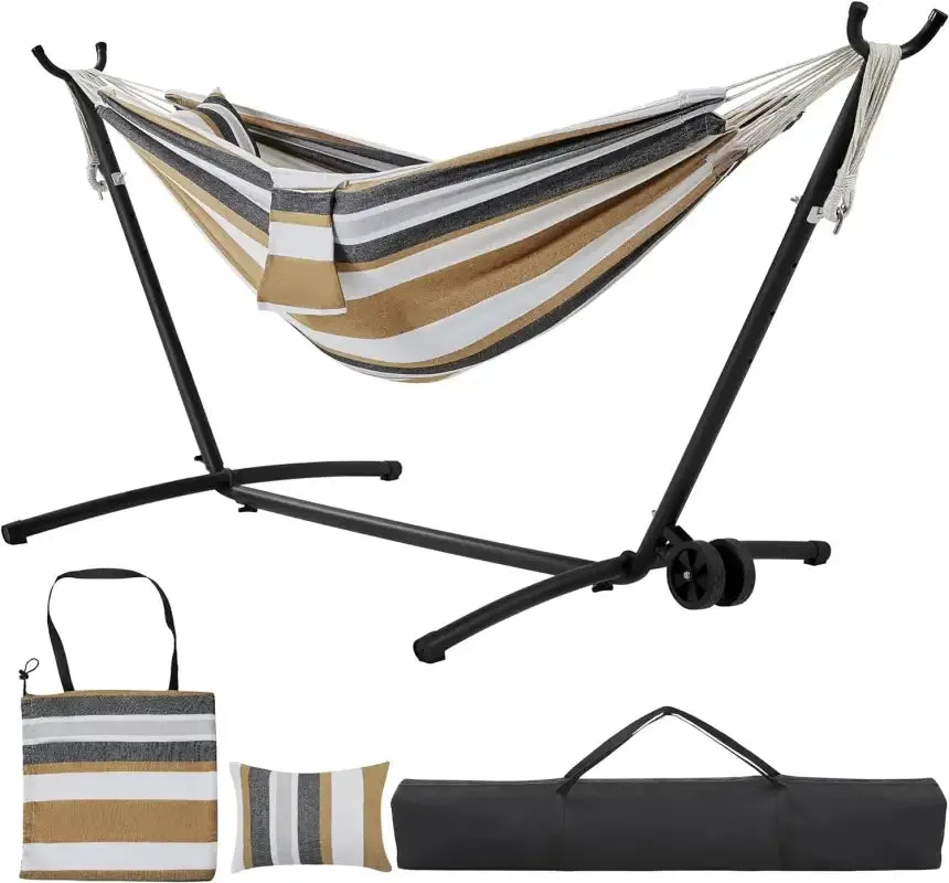 2-Person Hammock & Wheeled Stand Set