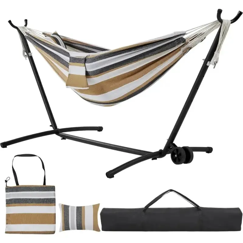 2-Person Hammock & Wheeled Stand Set