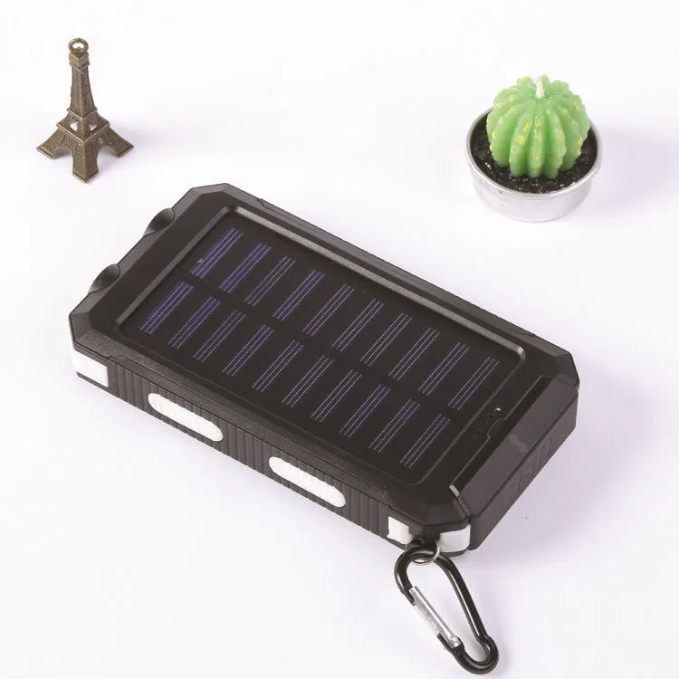 20000mAh Waterproof Solar Power Bank with Compass