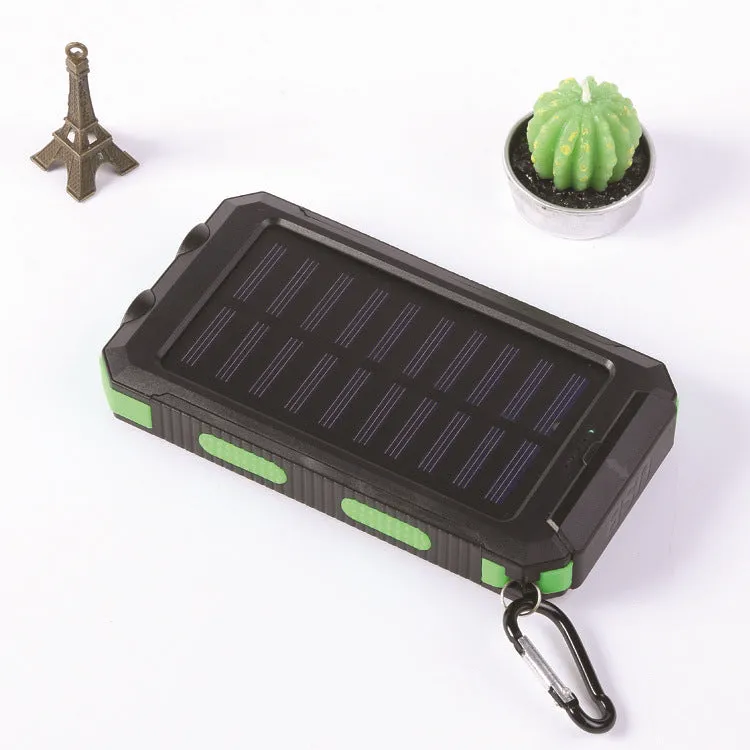 20000mAh Waterproof Solar Power Bank with Compass