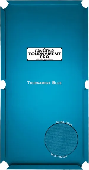 25 oz Tournament Pro Worsted Pool Table Felt Replacement Kit for Tables - Multiple Colors