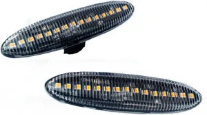 2Pcs Led Dynamic Side Marker Turn Signal Light for Lexus Is250 Is350 Sc430 for Toyota Mark X REIZ Crown UZZ40 for Highlander