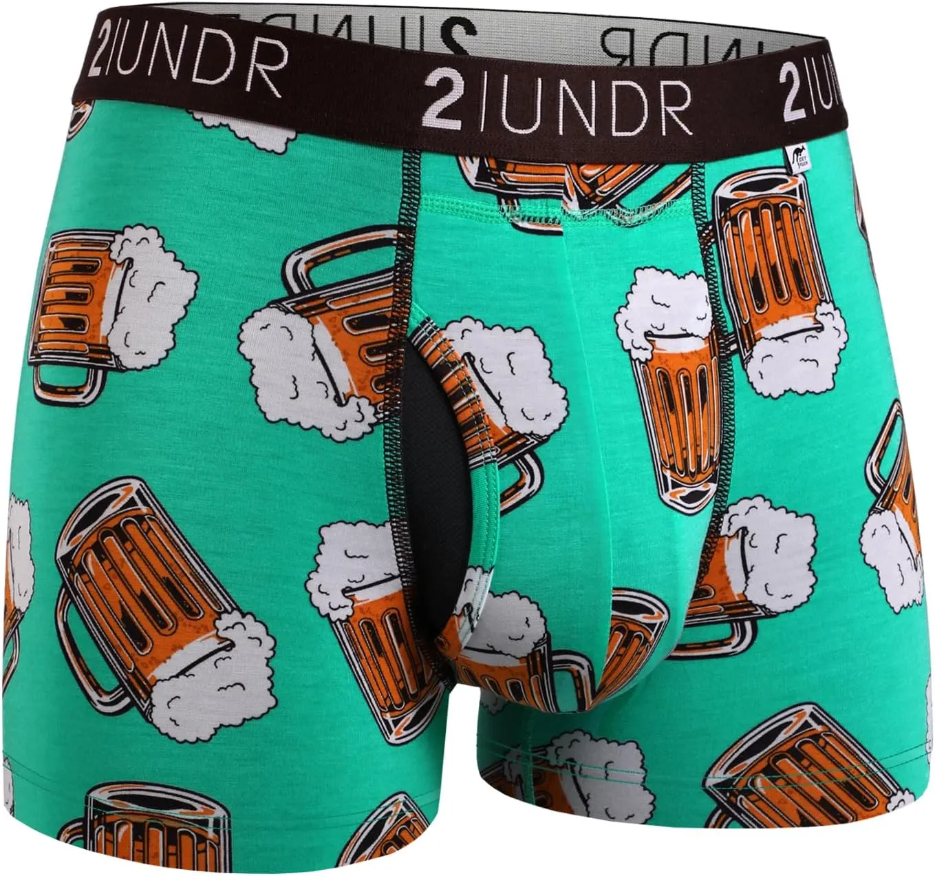 2UNDR Swing Shift 3" Boxer Trunk Underwear