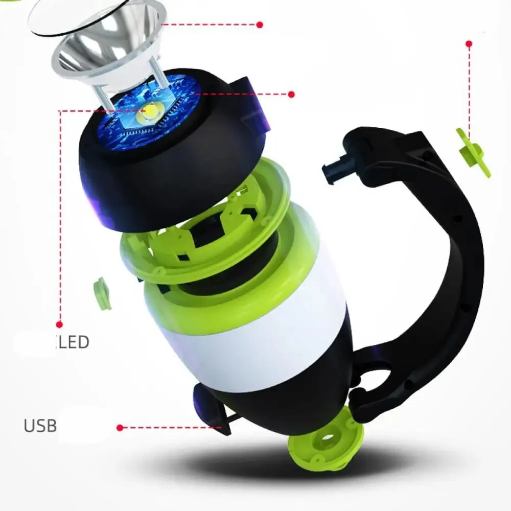 3 in 1 Multi-function Zk20 Usb Rechargeable Table Desk Led Lamp