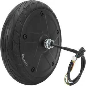 300W Electric Scooter Hub Motor for ES2, Black, Compatible with ES2 Series, High Performance, Waterproof, Anti-Skid, Shock Absorption, High Speed
