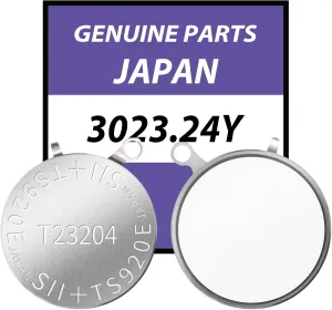 3023.24Y 3023.34U Solar Rechargeable Battery Cell for Seiko VS32/V142/V145/V157/V158/5K21/5K22 Watches - TS920E T23204 Capacitor