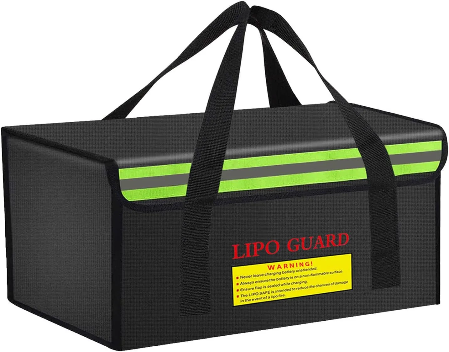 450 * 250 * 250mm Ebike Battery Safe Bag Fireproof Charging Lipo Bag Large Capatity for Lipo Battery Pack Storage Charging Transport, Home Office Travel Fireproof Safe Storage Pouch
