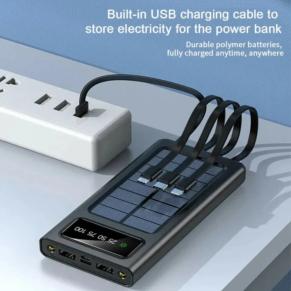 4IN1 SOLAR POWER BANK 20,000mAH