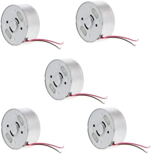 5PCS Mini Micro 300 Solar Power Motor 5500RPM DC 3V -6V Toys Parts - (Speed(RPM): 5PCS)