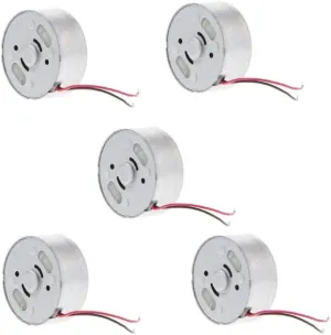 5PCS Mini Micro 300 Solar Power Motor 5500RPM DC 3V -6V Toys Parts - (Speed(RPM): 5PCS)