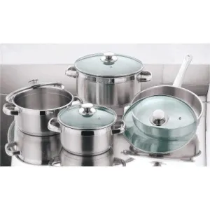 8-Piece Stainless Cookware Set