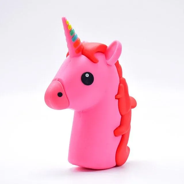 8800mah Unicorn powerbank Cute Portable Emoji Power Bank Charger Cartoon 18650 Battery Bateria For Iphone 7 Xiaomi Samsung