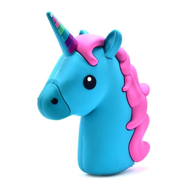 8800mah Unicorn powerbank Cute Portable Emoji Power Bank Charger Cartoon 18650 Battery Bateria For Iphone 7 Xiaomi Samsung