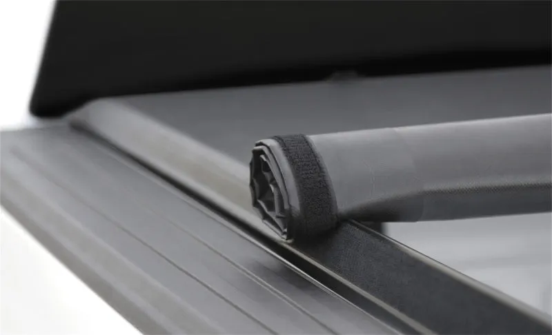 Access Literider 08-09 Titan King Cab 8ft 2in Bed (Clamps On w/ or w/o Utili-Track) Roll-Up Cover