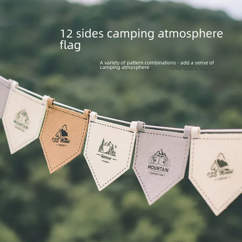 Adjustable Outdoor Flagpole With Christmas Decoration Capability