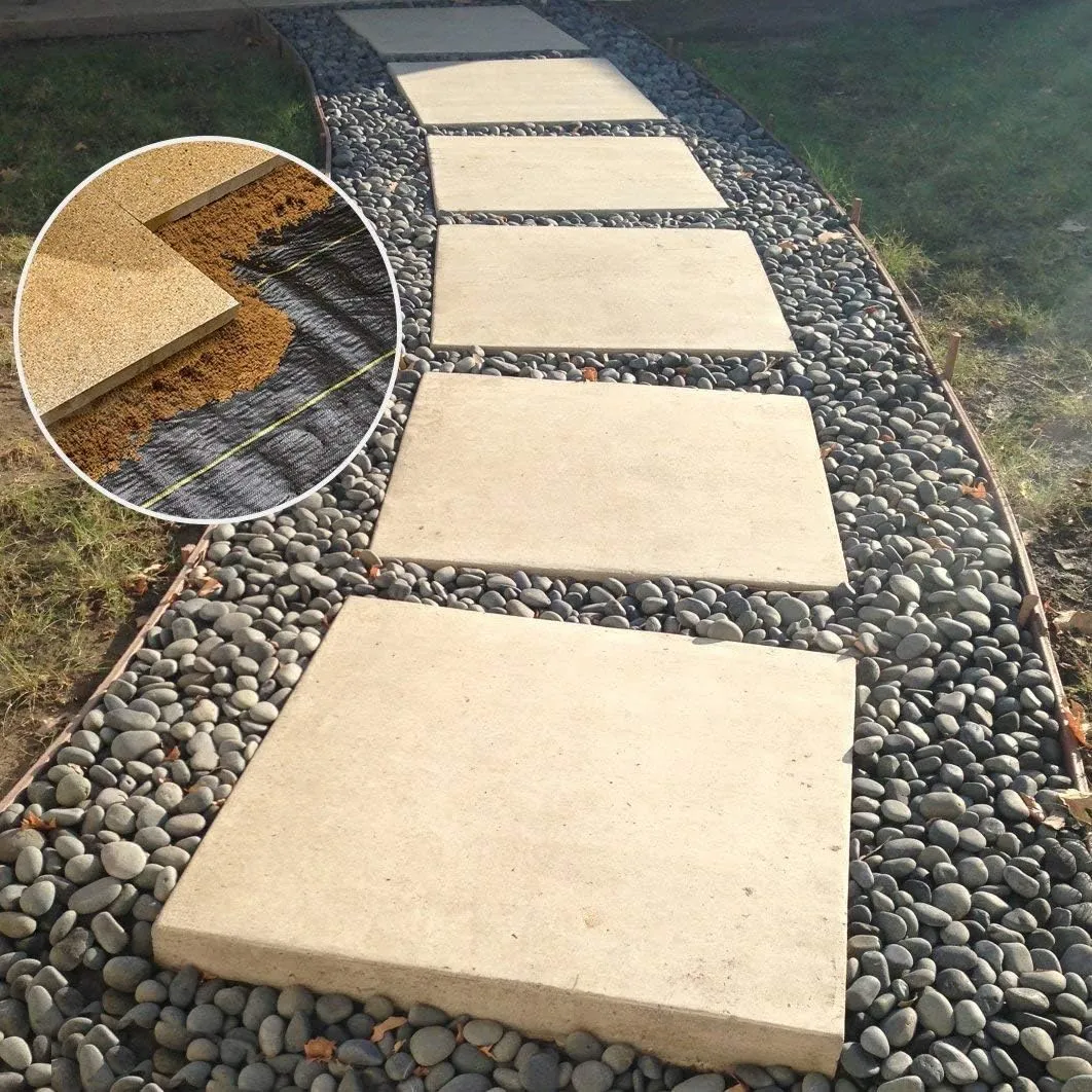 Agfabric 10 Ft X 300 Ft Landscape Fabric Weed Barrier Ground Cover Garden Mats for Weeds Block in Raised Garden Bed