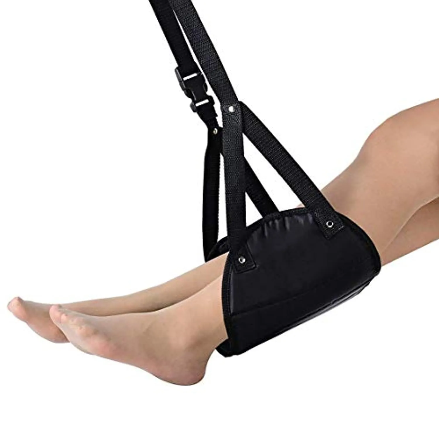 Airplane Footrest - Portable Foot Hammock - Leg Rest for Airplane Travel