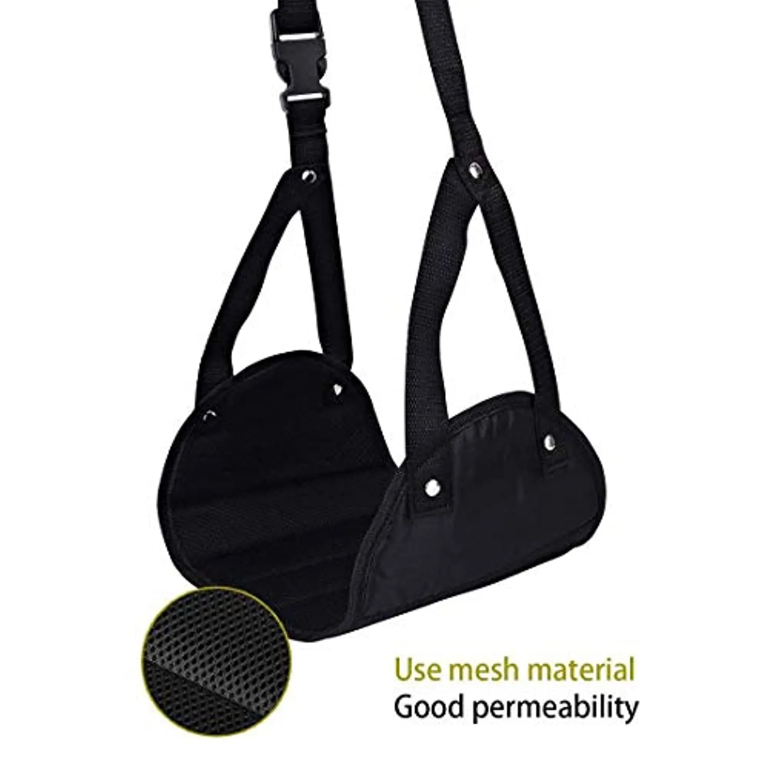 Airplane Footrest - Portable Foot Hammock - Leg Rest for Airplane Travel