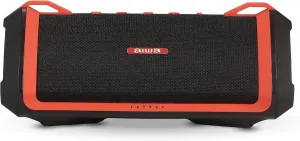 Aiwa Exos-3 Waterproof Bluetooth Speaker, 60W Peak Power, 20-Hour Playtime, Stereo Sound, USB-C Charging, IPX7 Waterproof, Wireless Pairing, Perfect for Outdoor Adventures