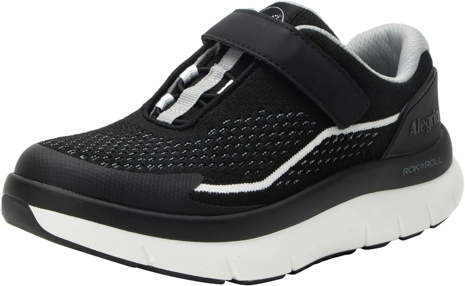 Alegria Women's Breez Rok N Roll Collection Wider Fit Athletic Walking Tennis Shoes