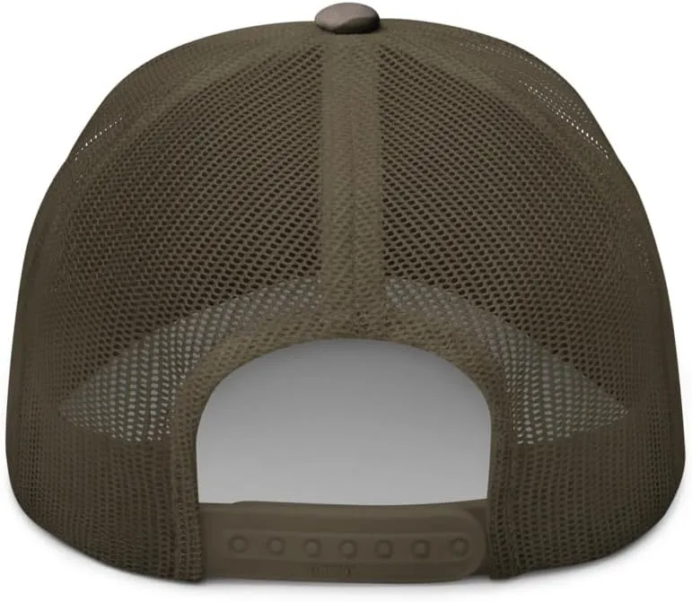 ALO Airport Hat (Embroidered Camouflage Trucker Cap) Flying to Waterloo Airport Gift
