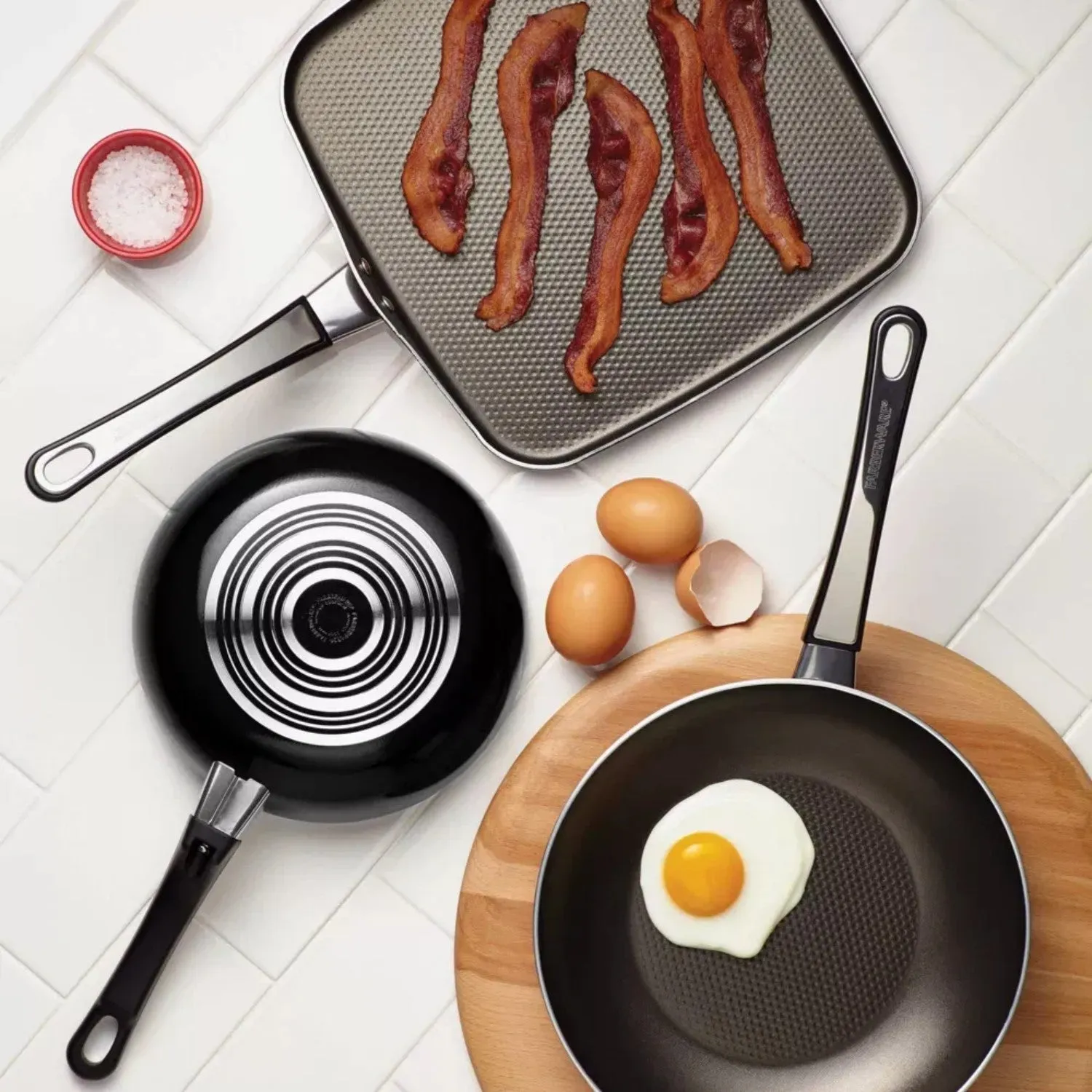 Aluminum Nonstick Set, Performance Set, High Pans Pots and 17-Piece LunaLulink Low-cost deal Black Cookware Efficient communication