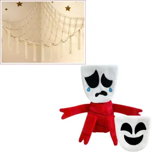 Amazing Plush - 10" Upgraded Circus Plushies - Stuffed Animal Hammock Corner - Soft Pillow for Home Decorations - Hugging Figures for Boys and Girls - Stuffed Animal Toys