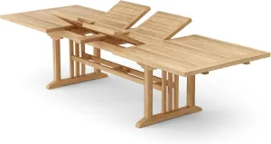 Anderson Teak Sahara Rectangular Double Ext. Table 126"