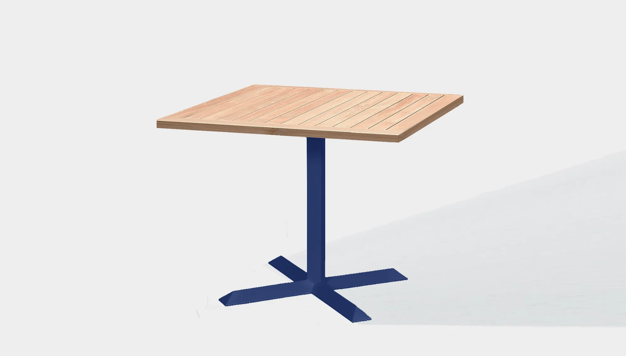 Andi Outdoor Pedestal Cafe & Bar Table Square (2 heights)