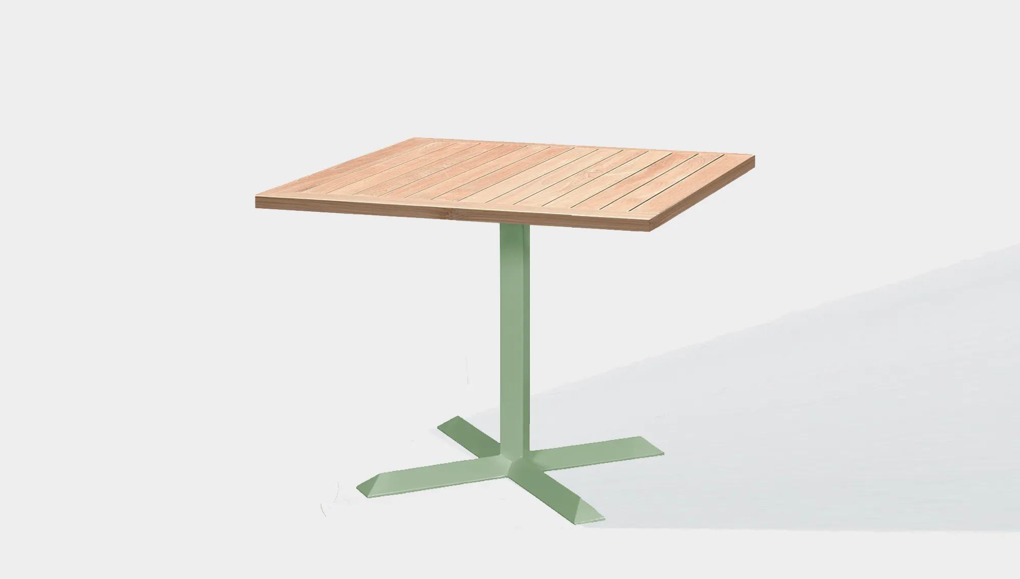 Andi Outdoor Pedestal Cafe & Bar Table Square (2 heights)