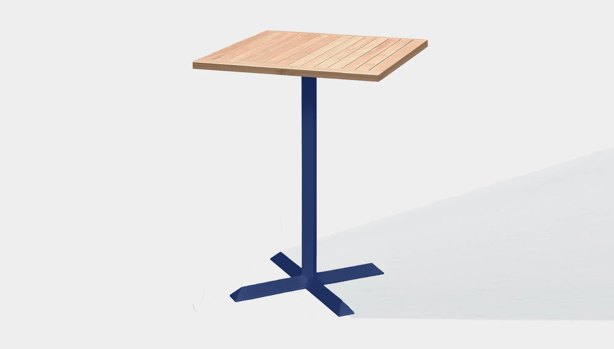 Andi Outdoor Pedestal Cafe & Bar Table Square (2 heights)