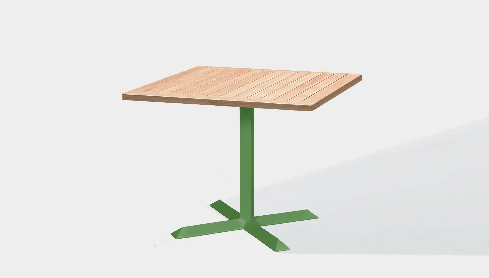 Andi Outdoor Pedestal Cafe & Bar Table Square (2 heights)