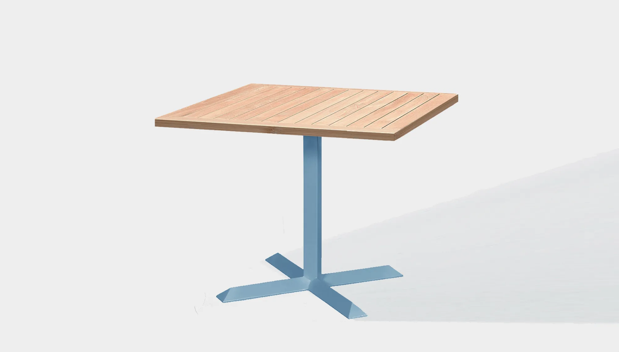 Andi Outdoor Pedestal Cafe & Bar Table Square (2 heights)