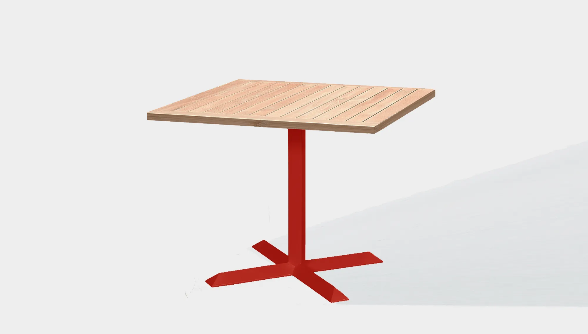 Andi Outdoor Pedestal Cafe & Bar Table Square (2 heights)