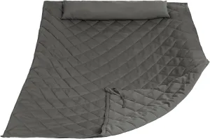 ANOW Portable Hammock Pad with Hammock Pillow, Replacement Hammock Pad, Grey