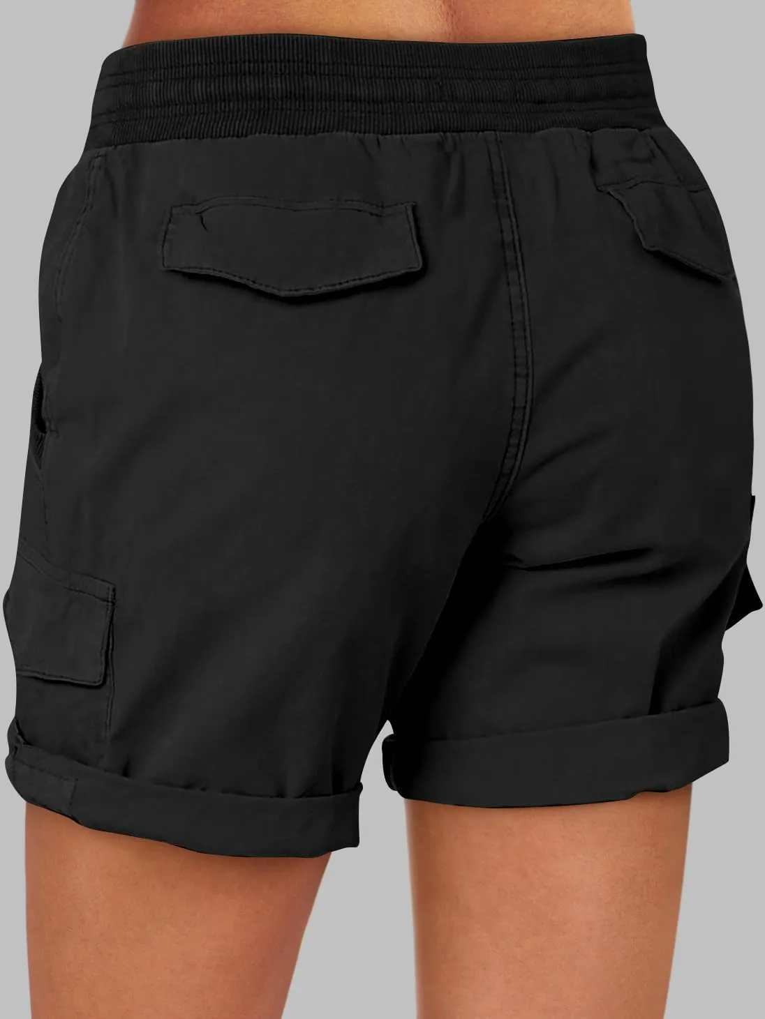 ANRABESS Womens Summer Shorts 2025 Dressy Casual Hiking Cargo Shorts Trendy Outdoor Outfits 6 Pockets