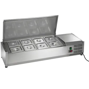 Arctic Air ACP48 47.25-Inch Countertop Refrigerated Sandwich/Salad Prep Table, Stainless Steel, 115v